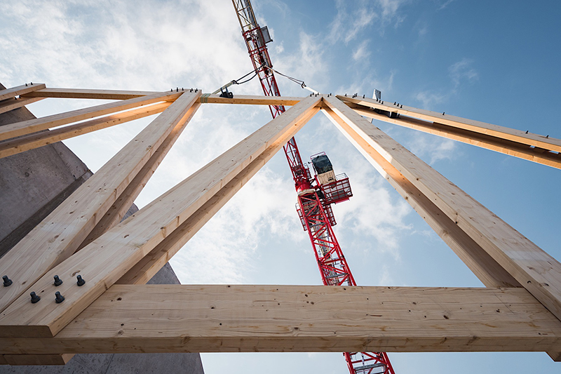 Photographe chantier grue