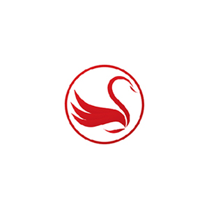 logo cygne rouge